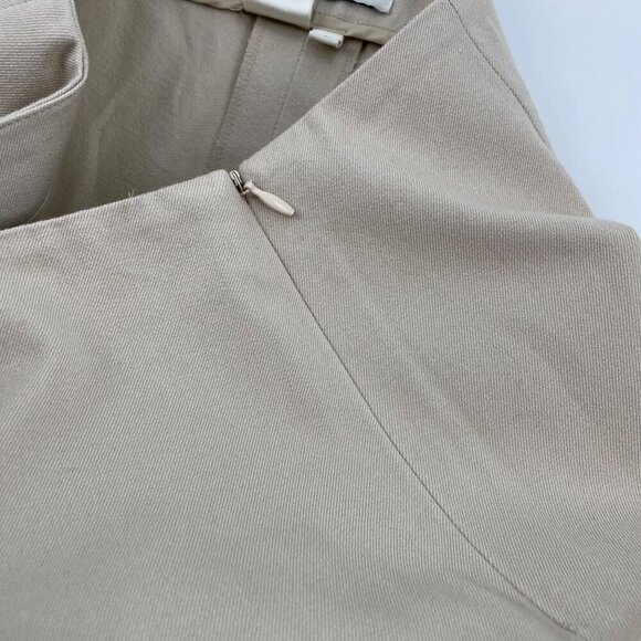 Doncaster Tan Side Zip Stretch Dress Pants Slacks Womens SIze 6 Neutral Career - Picture 7 of 10